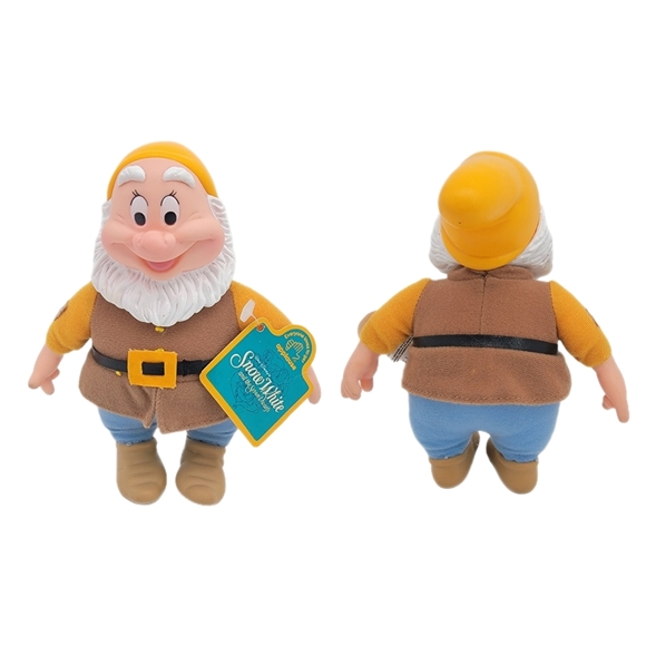 Vintage Walt Disney Snow White & The Seven Dwarfs Plush Figure Lot 1994 - Picture 7 of 9